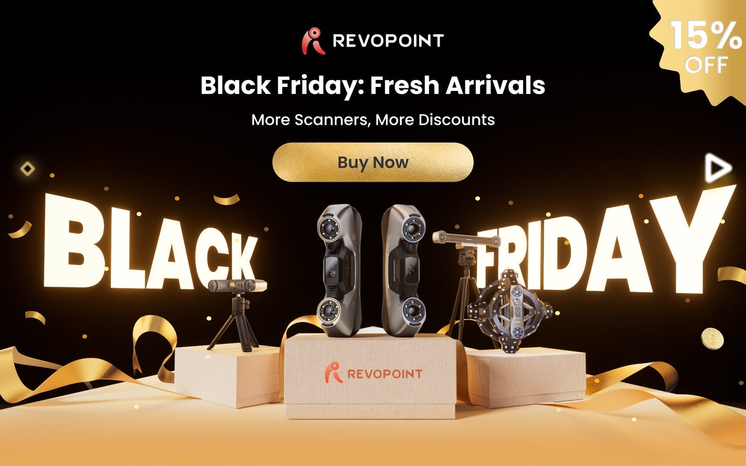 Revopoint Black Friday Sale Starts Now — Save Up to 30%!