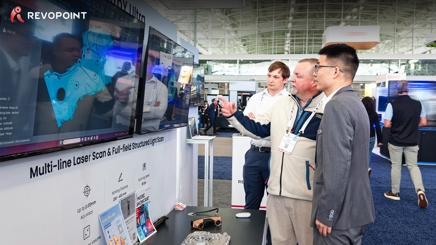 Revopoint Expands the Boundaries of 3D Scanning at RAPID + TCT 2026 Boston: Introducing the POP 4 and MetroY Ultra