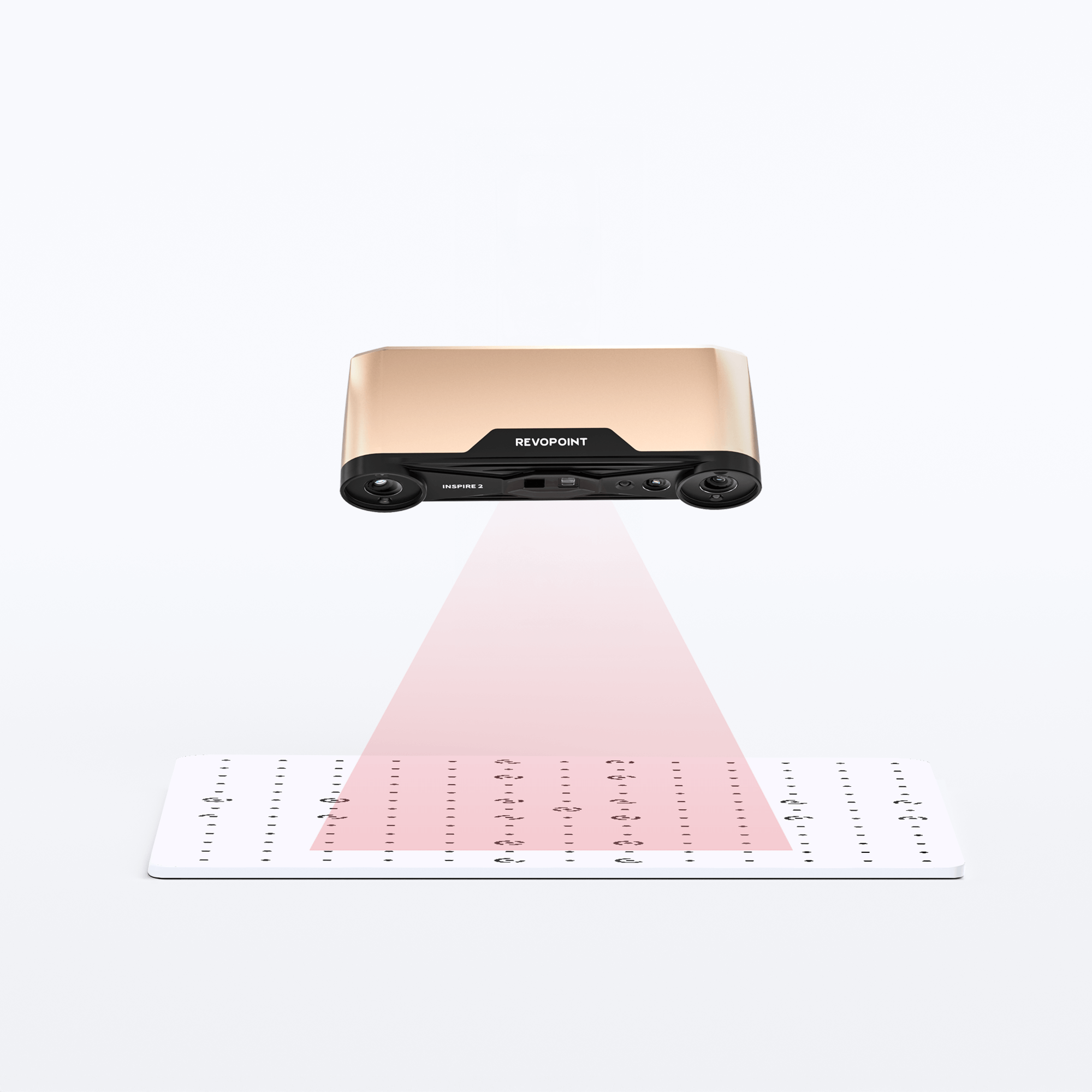 Glass substrate with a high-precision coded calibration surface for INSPIRE 2