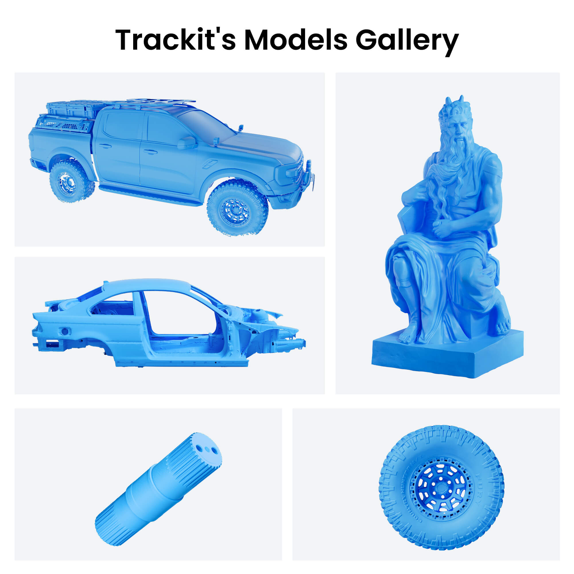 revopoint trackit models