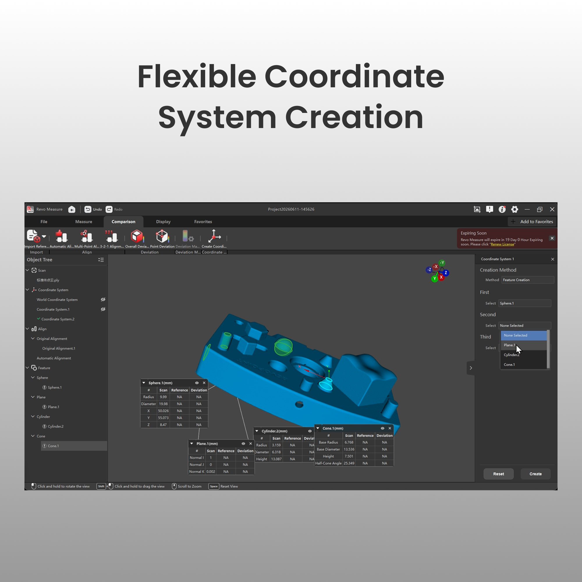 Revo Measure – Professional 3D Measurement and GD&T Software