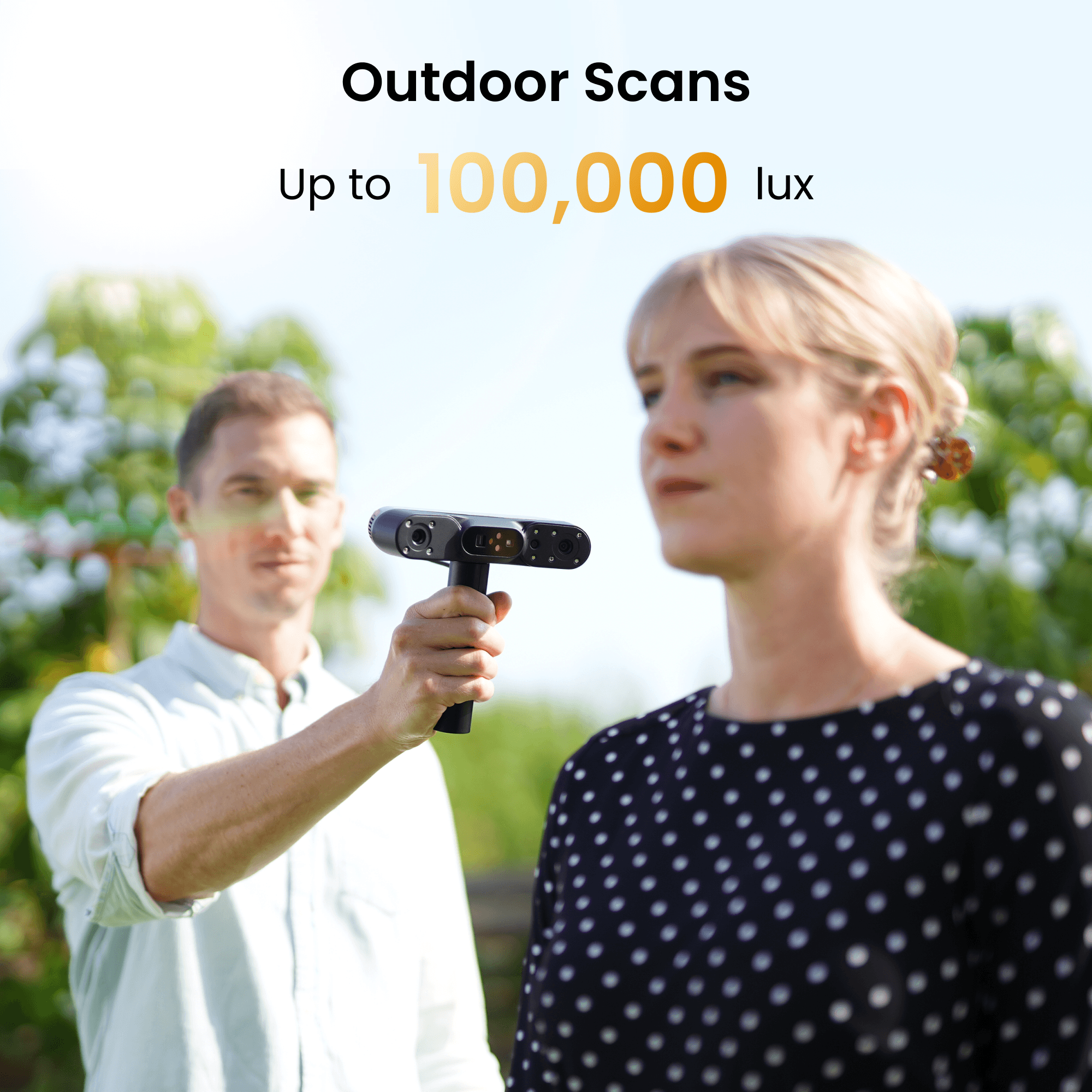 Revopoint POP 4: 5-in-1 Versatile 3D Scanner with Blue Laser & Infrared Light