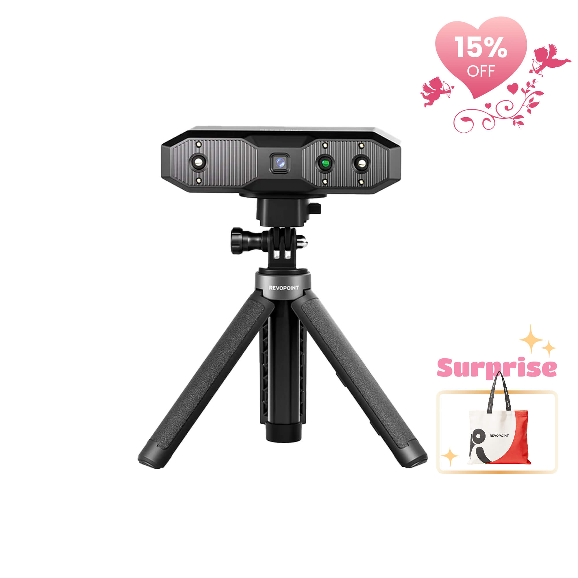 MINI 2 3D Scanner: Blue Light丨Precision 0.02 mm