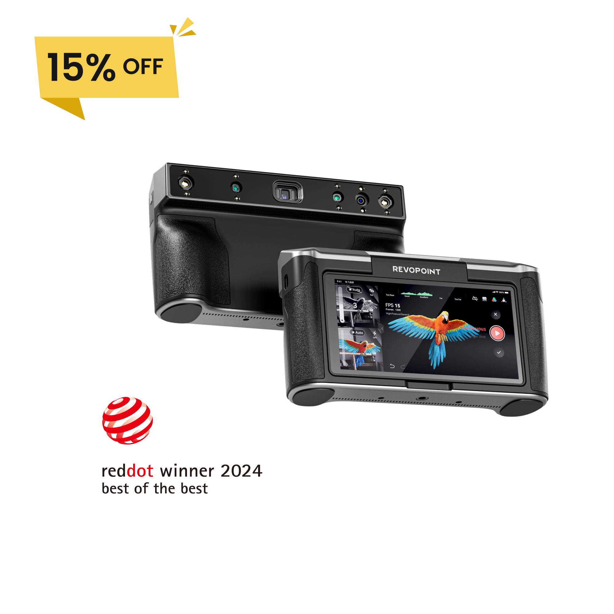 Revopoint MIRACO: Standalone 3D Scanner for Small to Large Objects Scanner