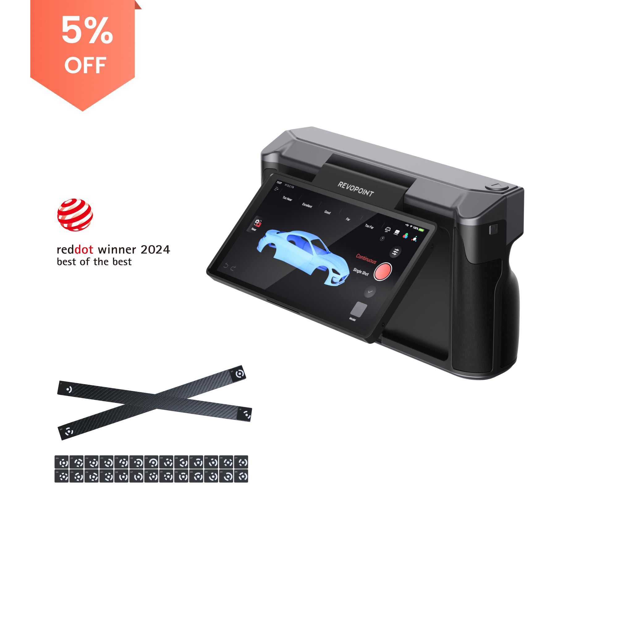 MIRACO Plus: First Standalone 3D Scanner with Photogrammetric Metrology Capabilities