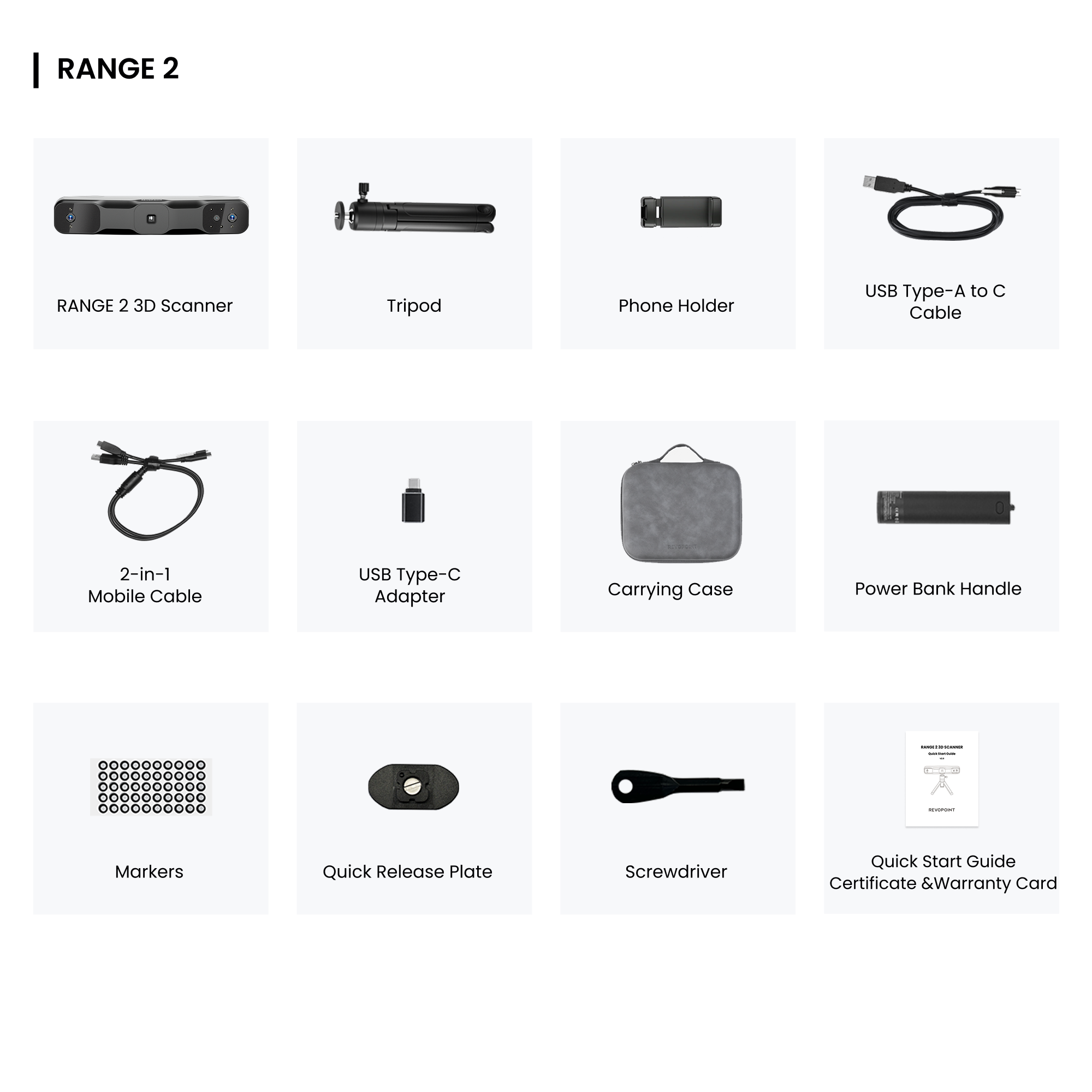 RANGE 2 3D Scanner: Fast and Powerful Large Object 3D Scanning