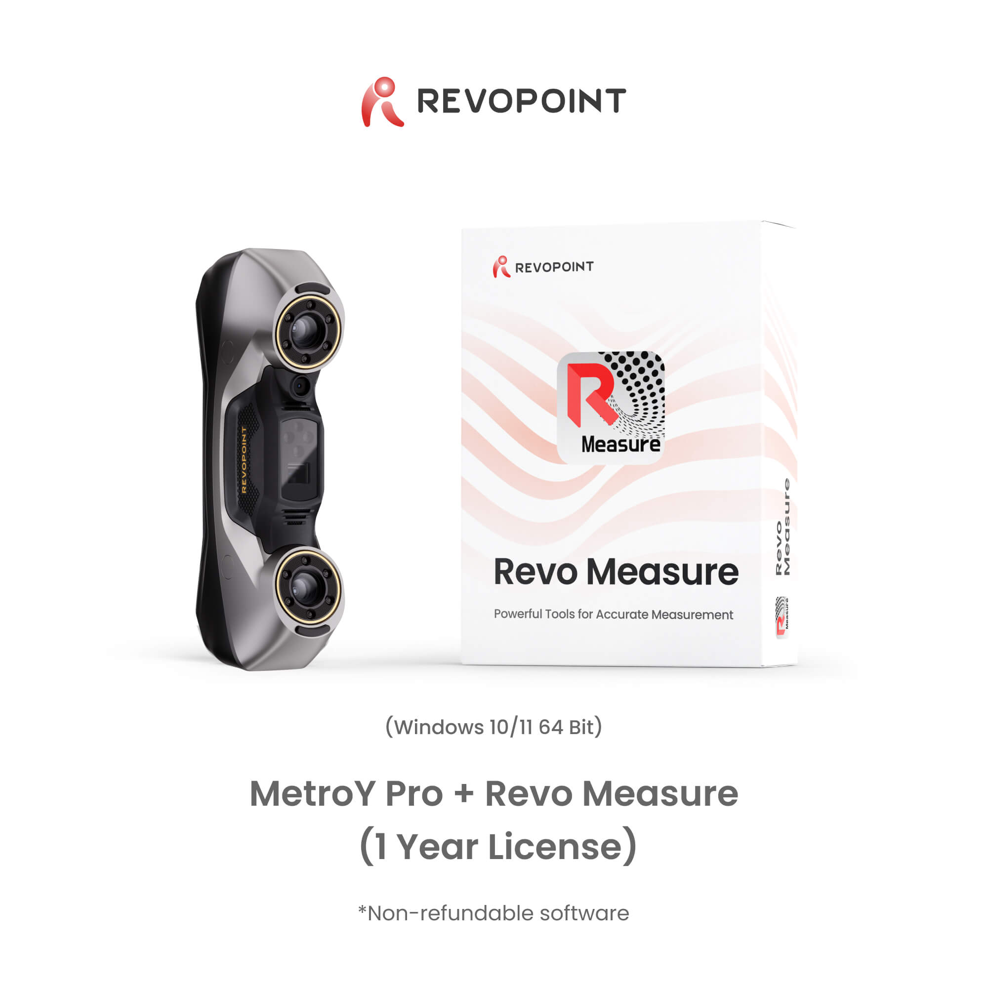Revopoint MetroY & MetroY Pro: Wireless Blue Laser 3D Scanners for Small to Medium Workpieces