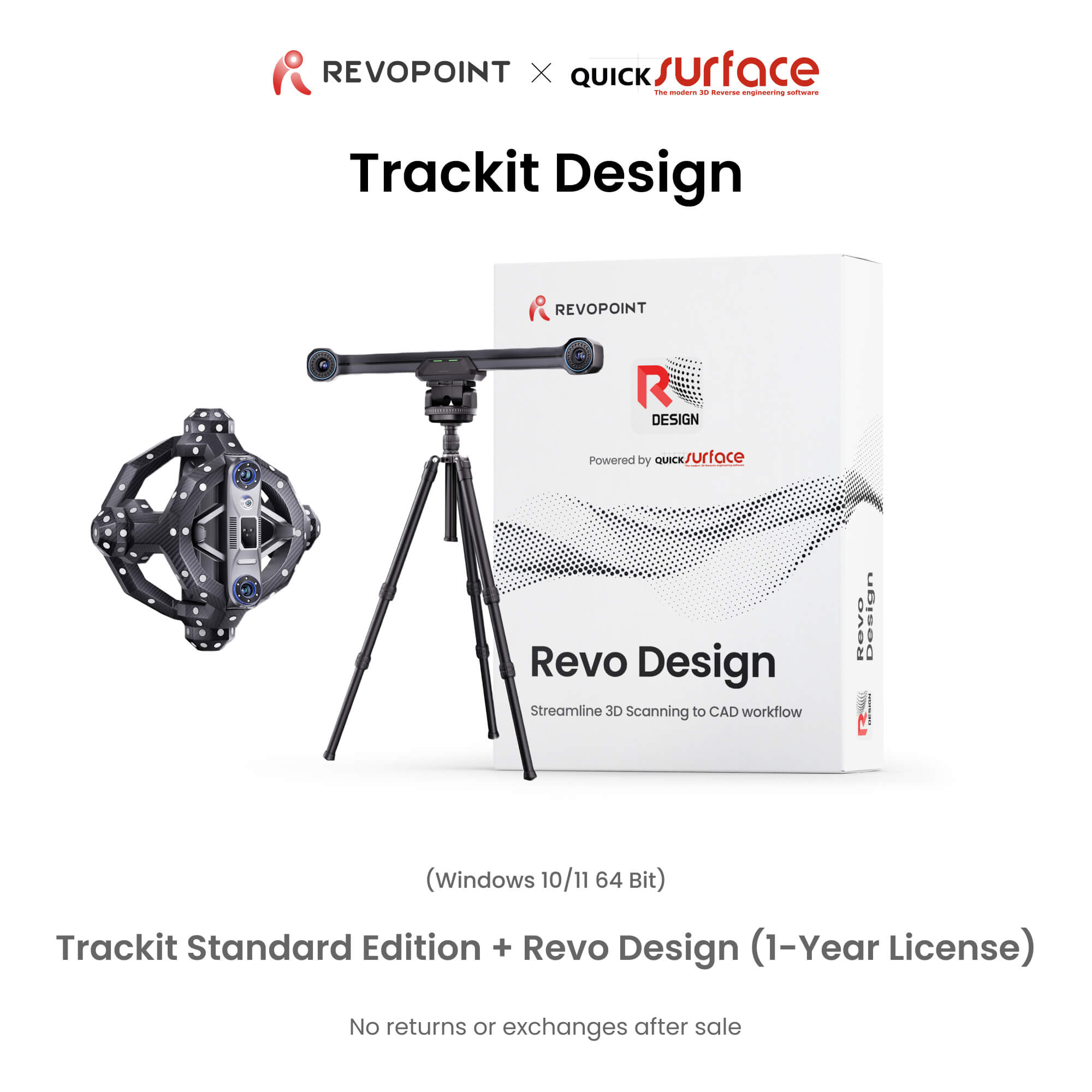 revopoint trackit design