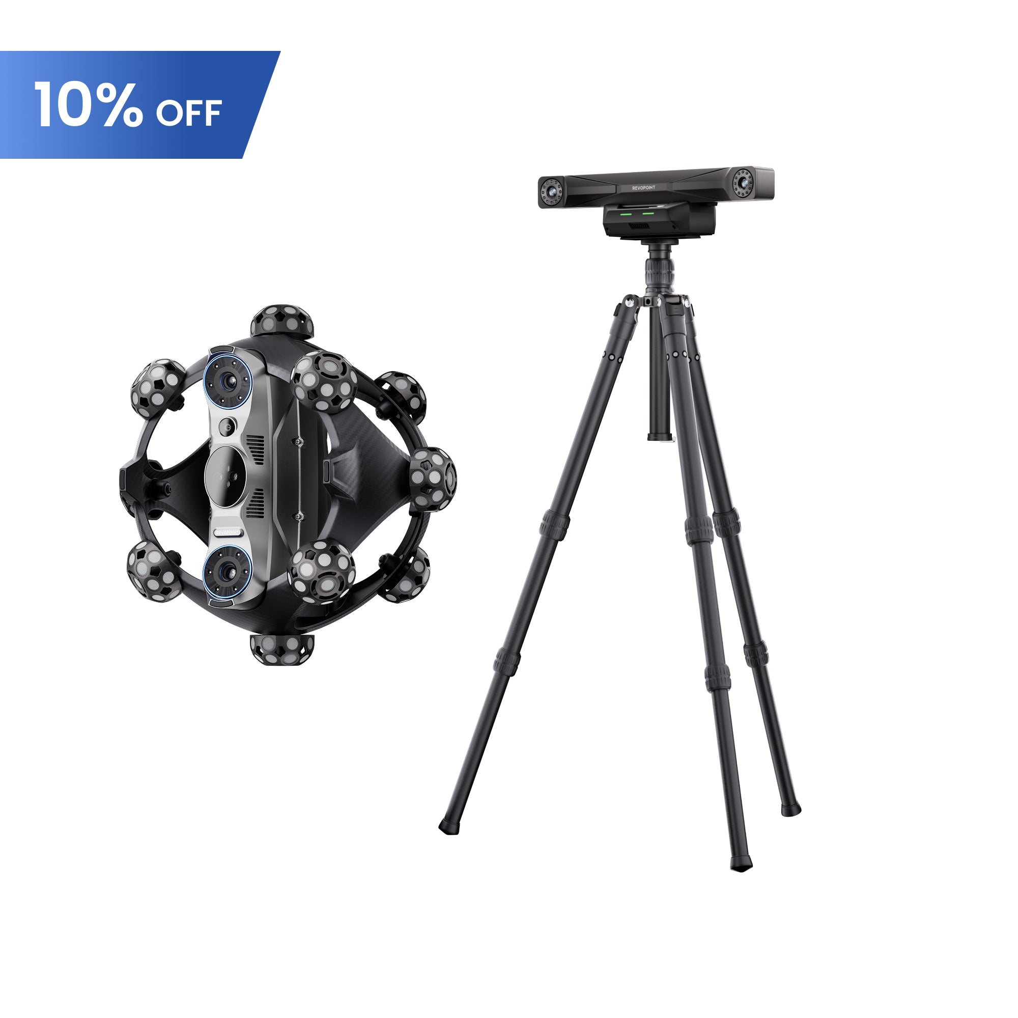 Revopoint Trackit SR: Wireless Optical Tracking 3D Scanner for Marker-free Scans