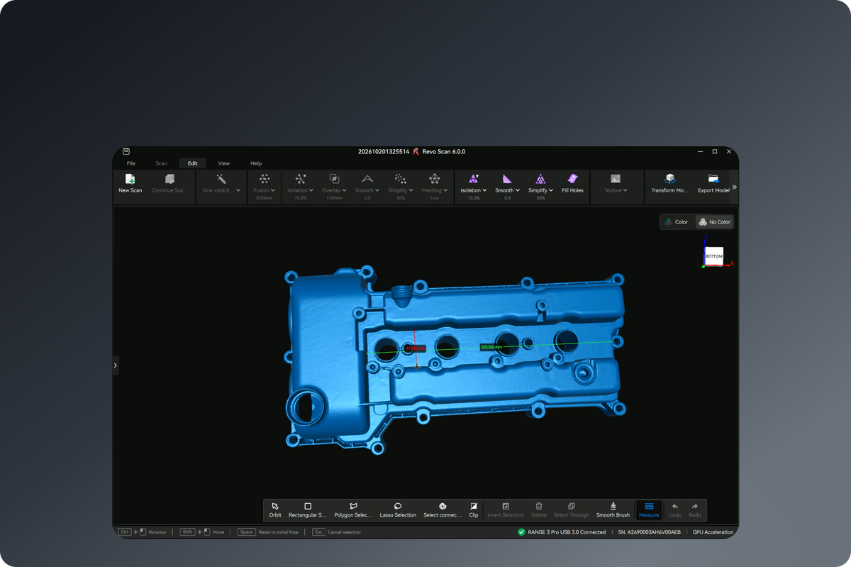 Instant In-App 3D Measurement