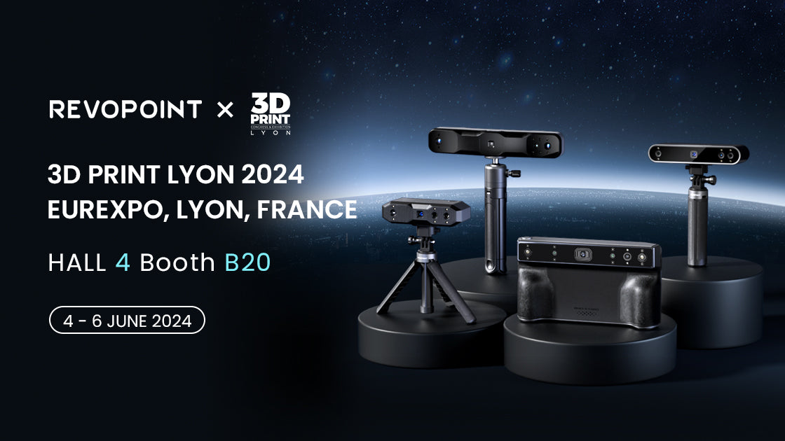 Revopoint Had a Blast at 3D PRINT LYON 2024