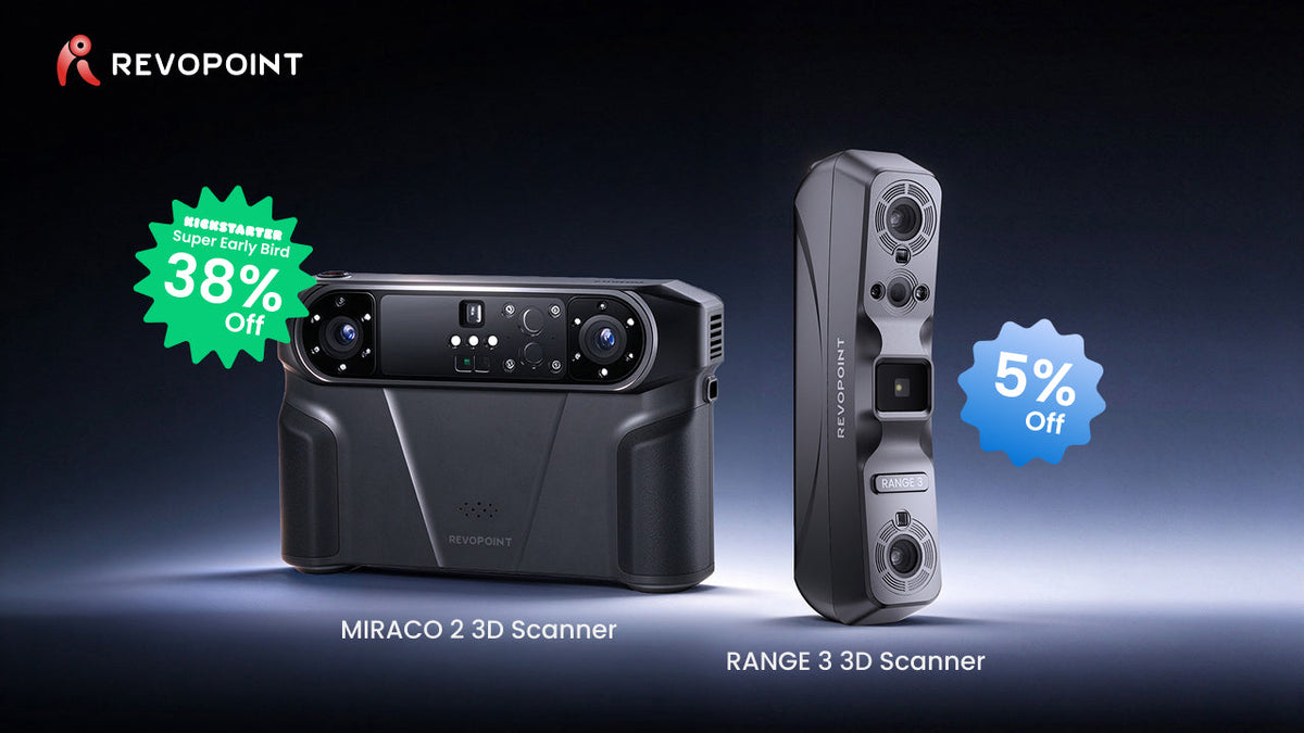 From All-in-One Scanning to Smart 3D Workflows: Revopoint Unveils MIRACO 2, Launches RANGE 3 Series Starting at $369