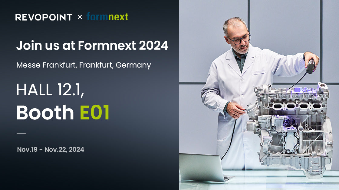 Revopoint to Showcase Cutting-edge 3D Scanning Solutions at Formnext 2024