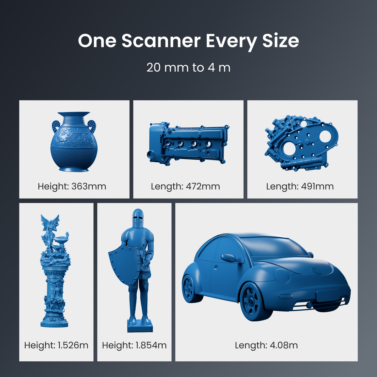 [Pre-order] Revopoint RANGE 3 & RANGE 3 Pro: Wireless VCSEL & Laser 3D Scanner for Small to Large Objects