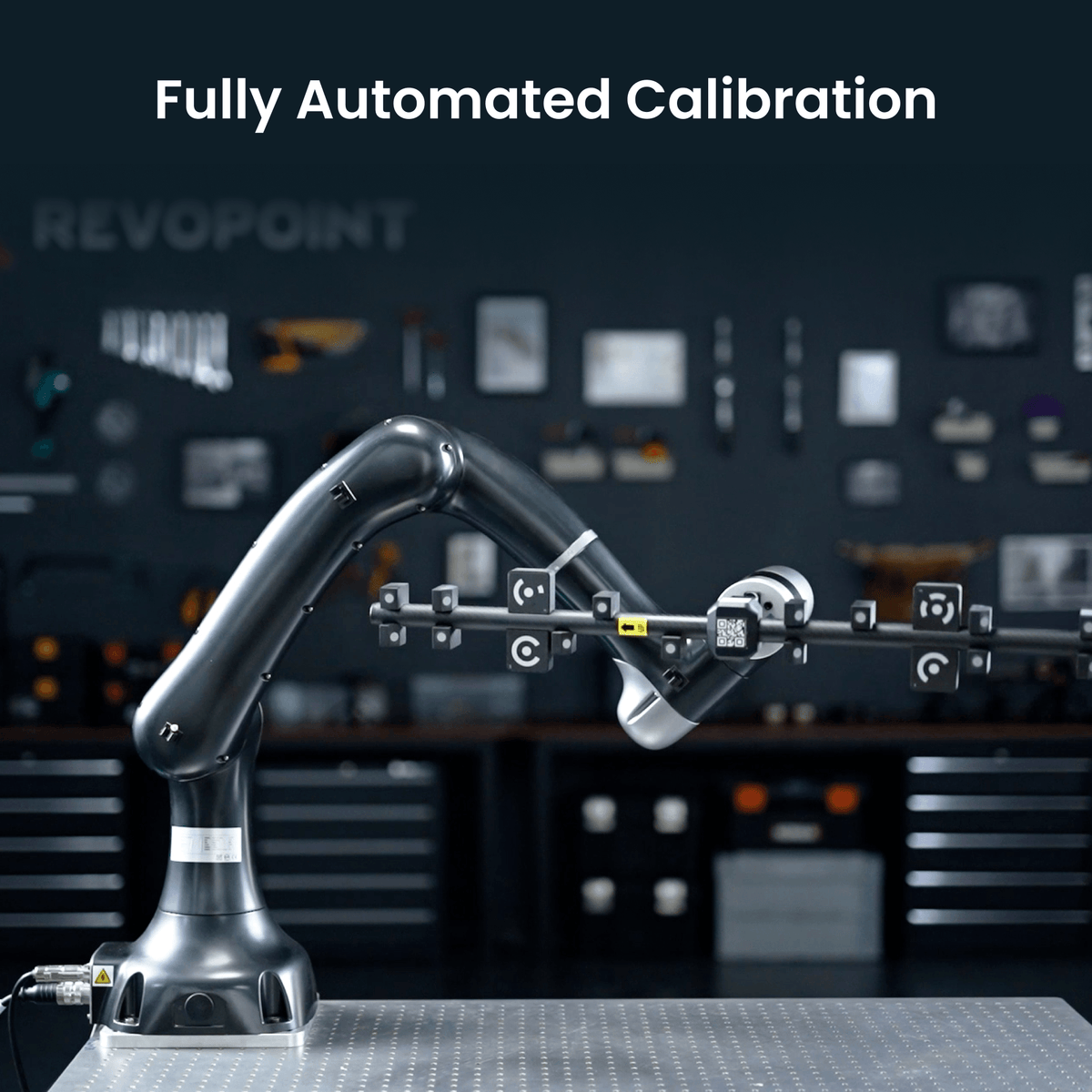 Metrohub 09TR: Robotic Optical Tracking 3D Scanning System for Automated Scanning & Inspection