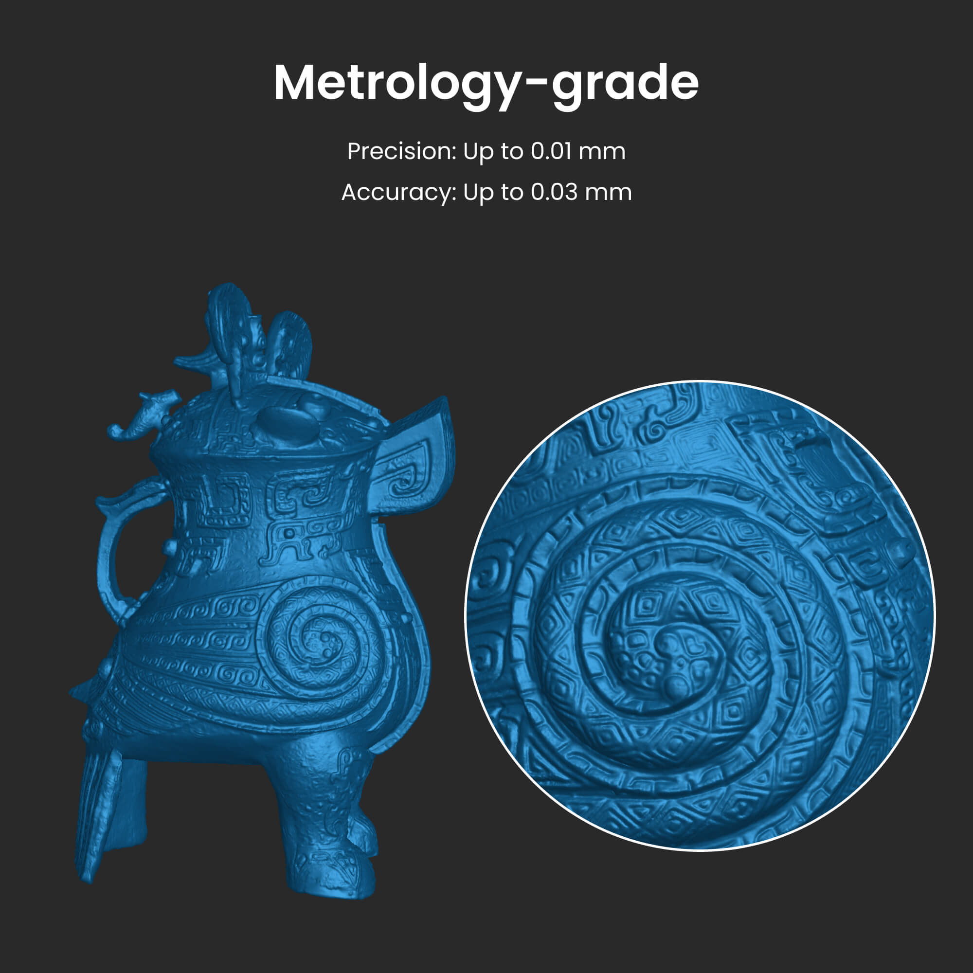 MertroX 3D Scanner Overview - Metrology-grade