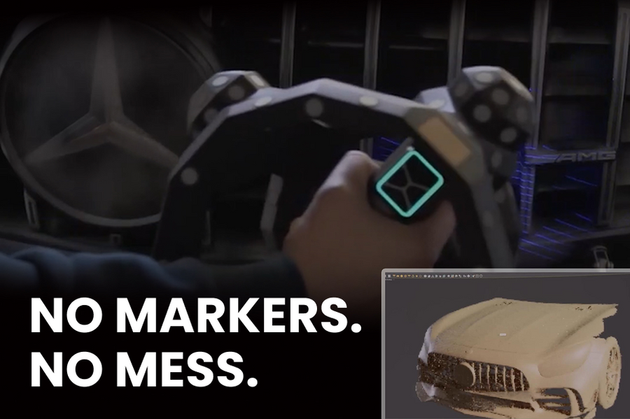 Markerless 3D Scanning for Faster Car Mods
