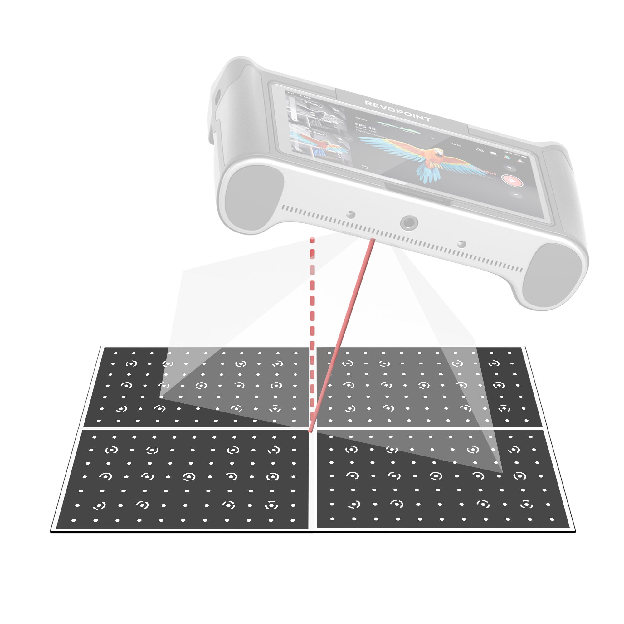 High-precision Large Calibration-board Kit for MIRACO, MIRACO Pro, and MIRACO Plus