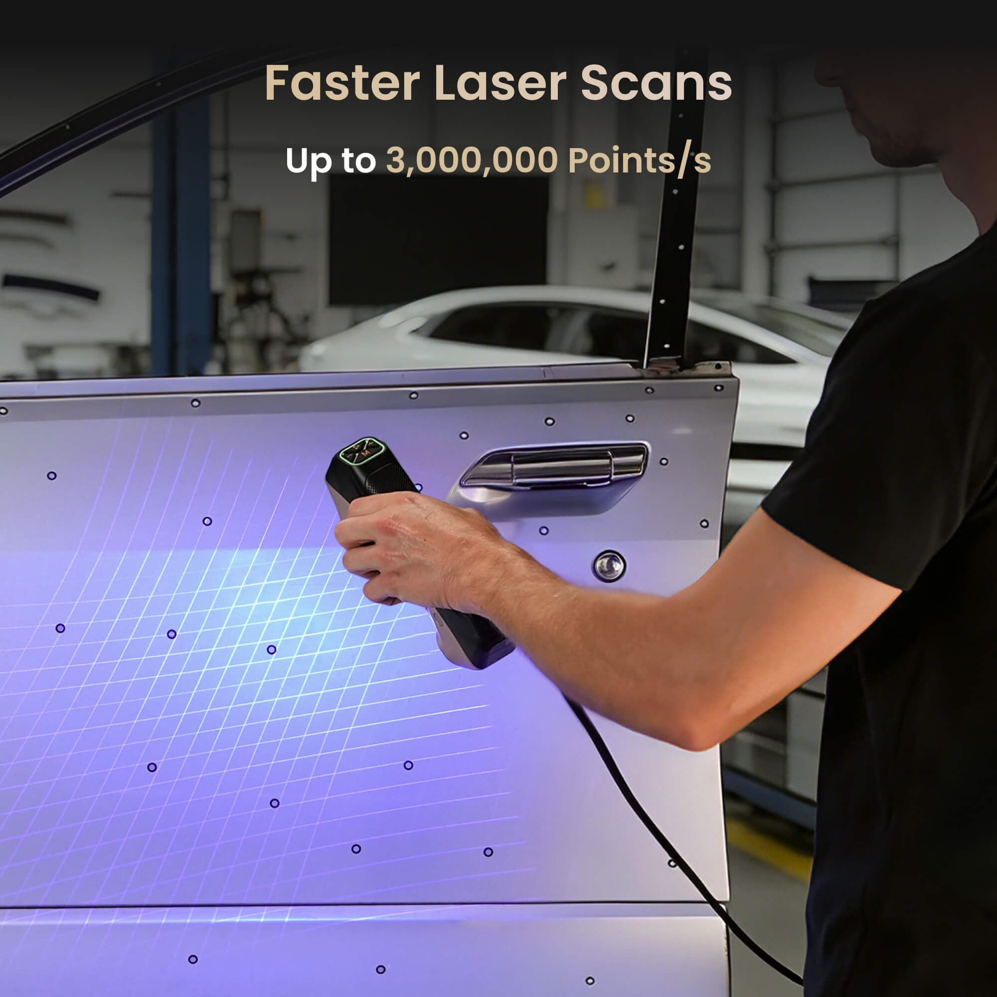 Revopoint MetroY Ultra: High-Performance Wireless 3D Scanner for Small to Medium Workpieces