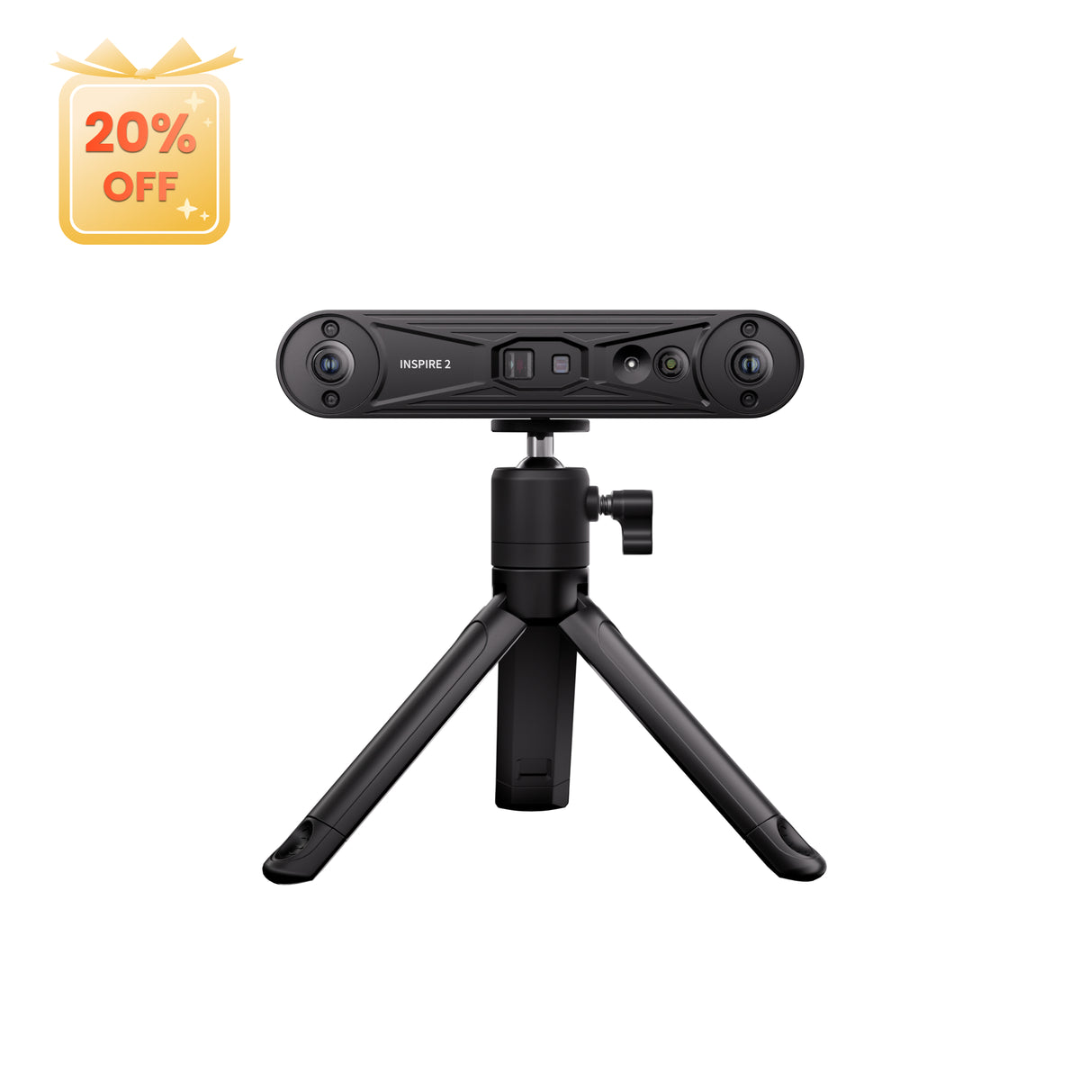 Revopoint INSPIRE 2: Wireless Infrared Laser and Structured Light 3D Scanner