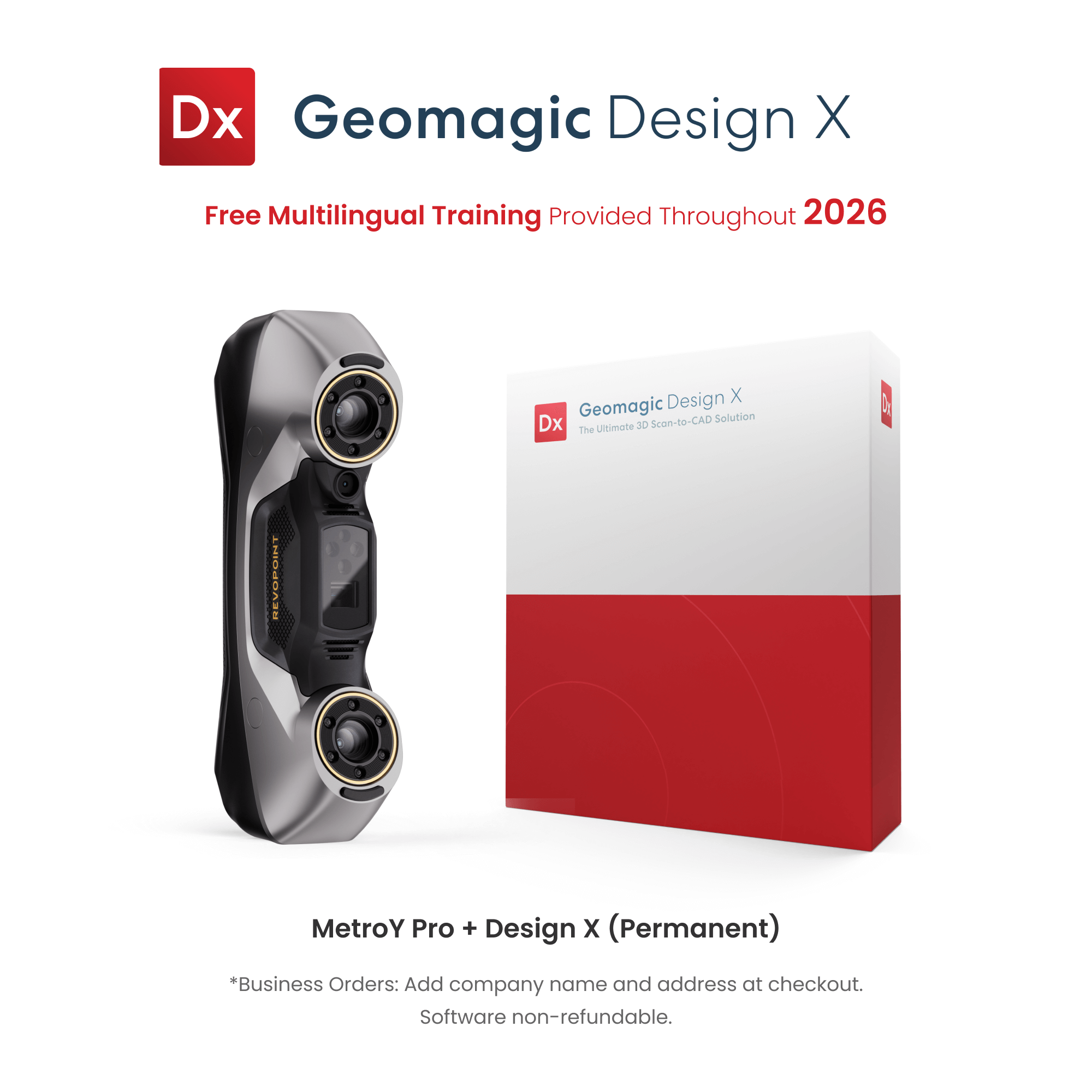 Revopoint MetroY & MetroY Pro: Wireless Blue Laser 3D Scanners for Small to Medium Workpieces