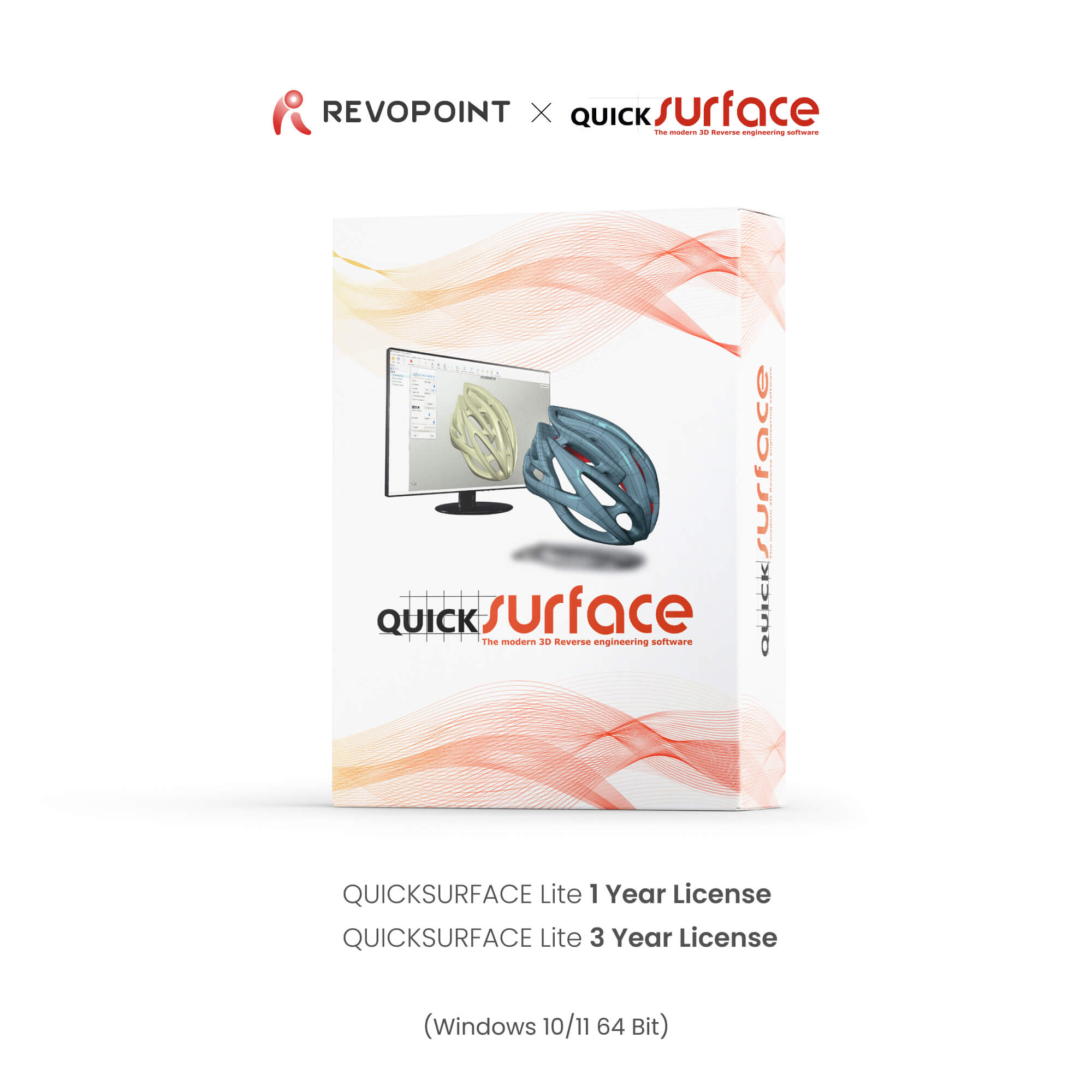 QUICKSURFACE Lite & Pro - fast and easy to ready for reverse engineering workflows.