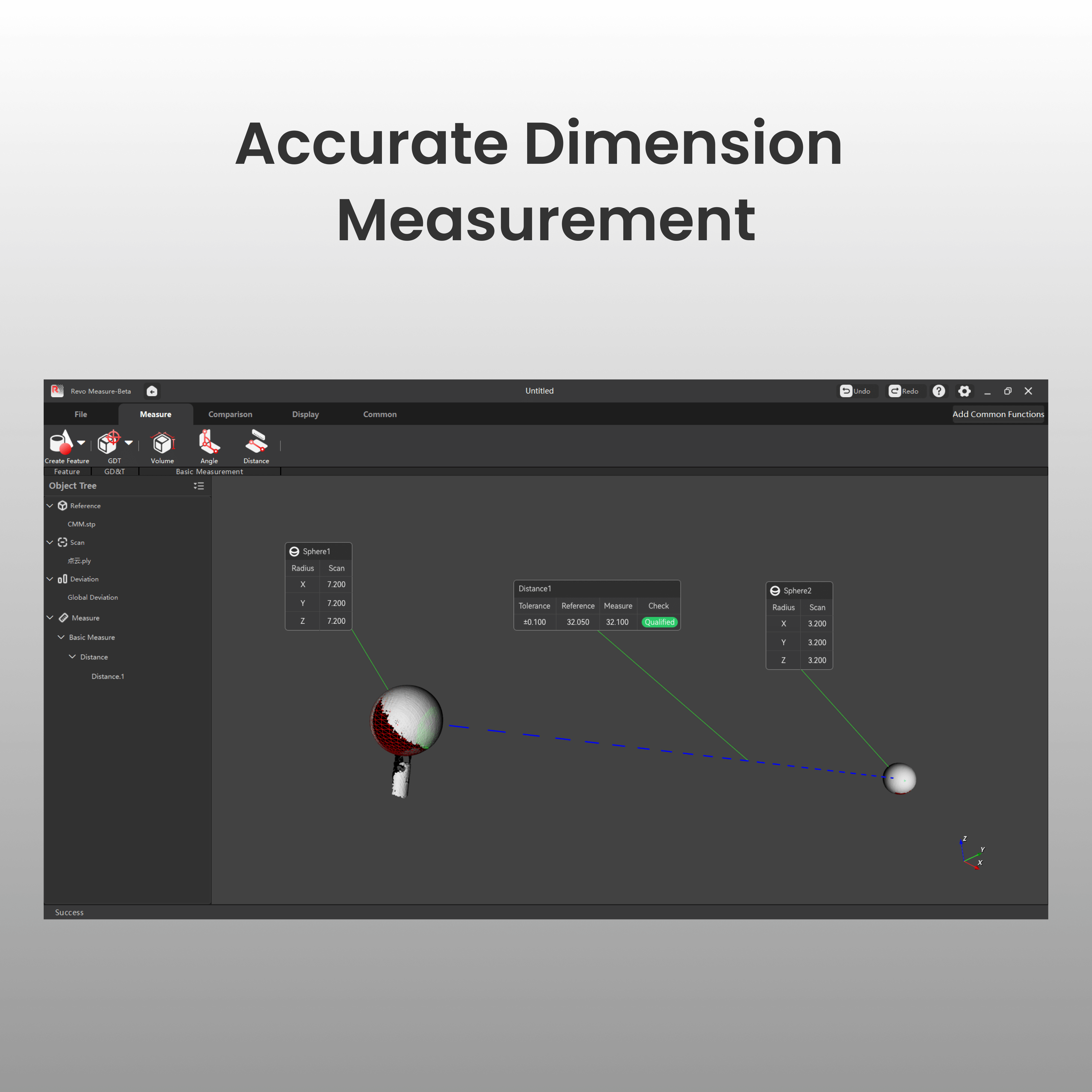 Revo Measure – Professional 3D Measurement and GD&T Software