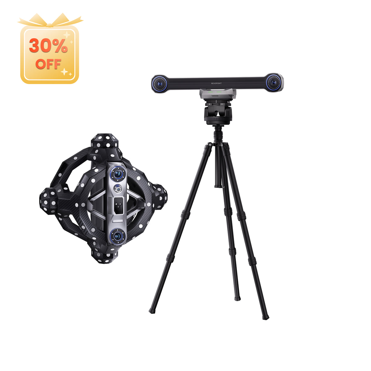 Revopoint Trackit: Optical Tracking 3D Scanner for Marker-free Scans