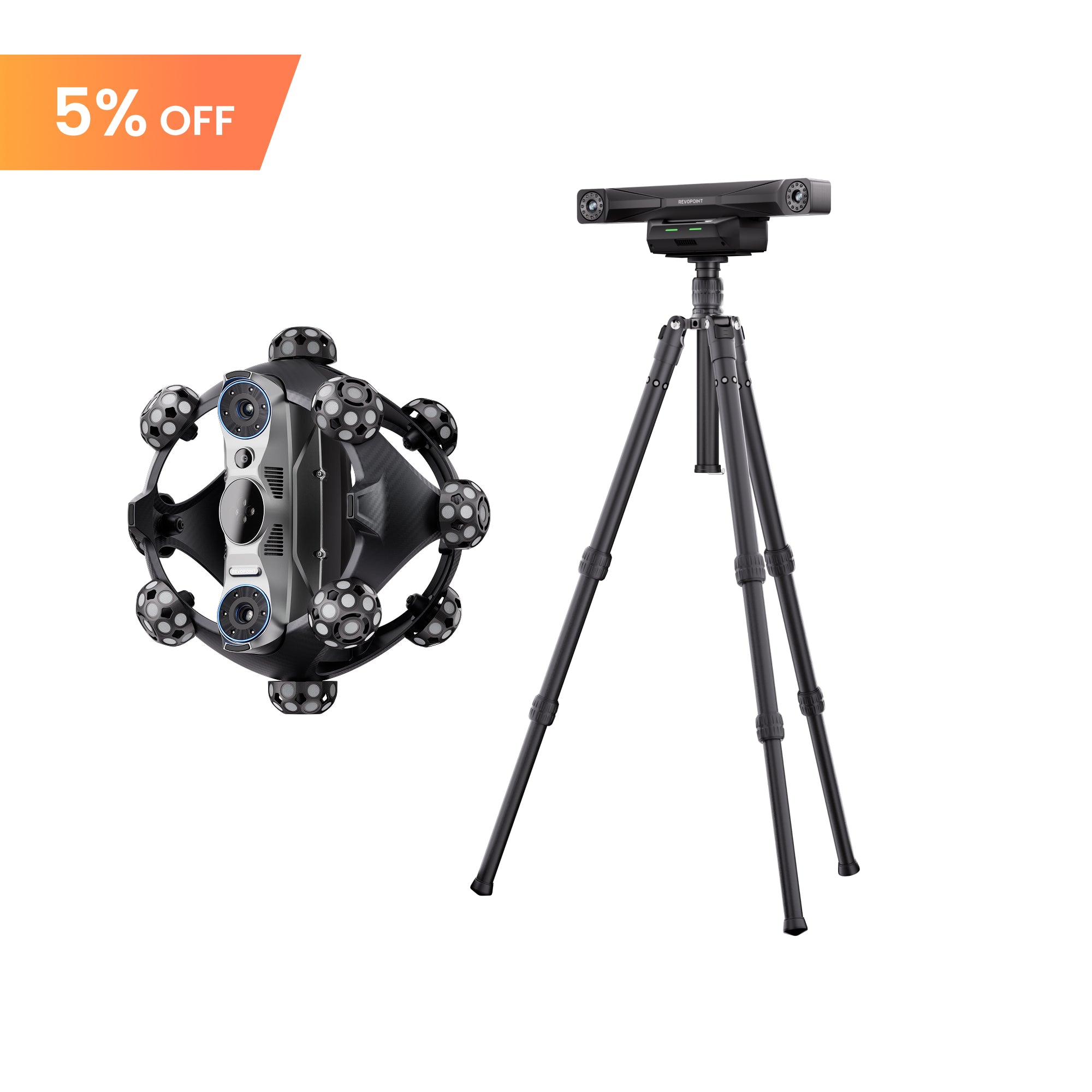 Revopoint Trackit SR: Wireless Optical Tracking 3D Scanner for Marker-free Scans